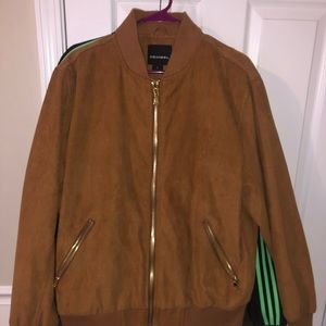 Nice Bomber Jacket. WORN TWICE! Size Large